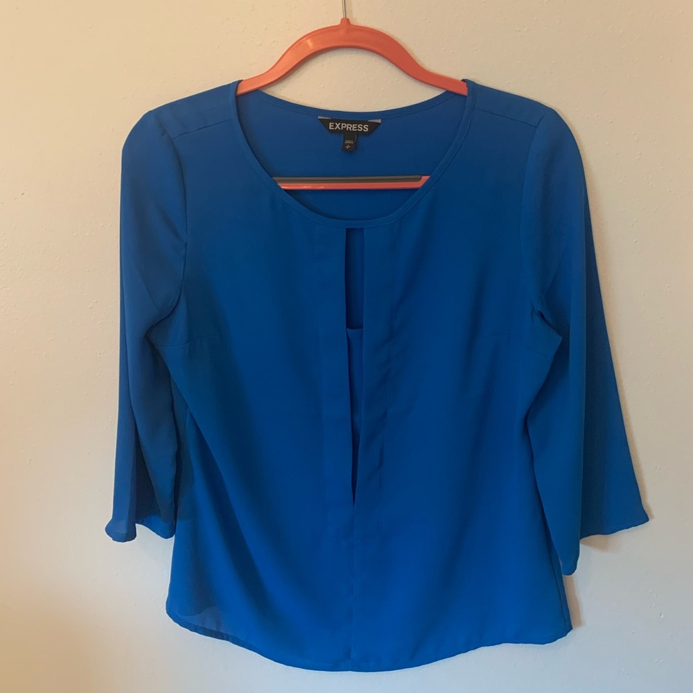 Express 3/4 length blouse size S